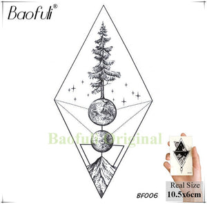 Baofuli Waterproof Temporary Sticker