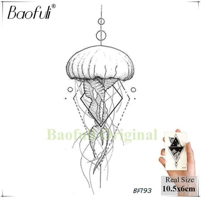 Baofuli Waterproof Temporary Sticker
