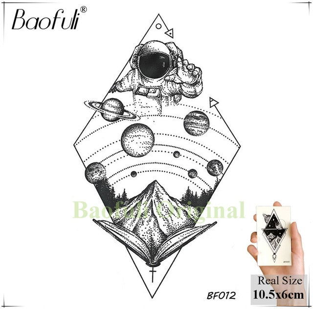 Baofuli Waterproof Temporary Sticker