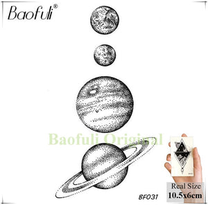 Baofuli Waterproof Temporary Sticker