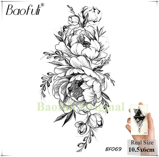 Baofuli Waterproof Temporary Sticker