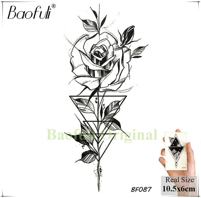 Baofuli Waterproof Temporary Sticker