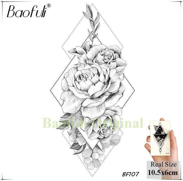 Baofuli Waterproof Temporary Sticker