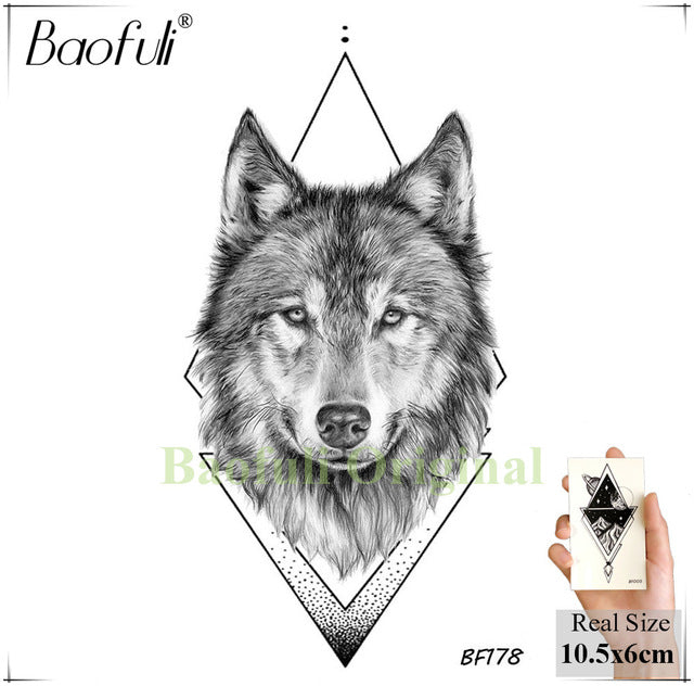 Baofuli Waterproof Temporary Sticker