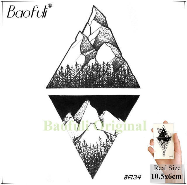 Baofuli Waterproof Temporary Sticker