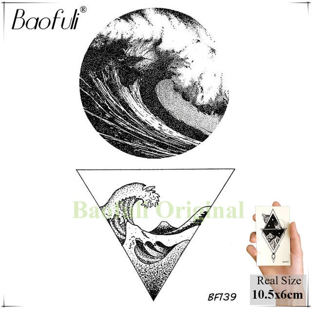 Baofuli Waterproof Temporary Sticker