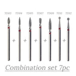 Load image into Gallery viewer, 12 shapes Diamond Nail Drill Milling Nail Drill Bits Cuticle Cutter
