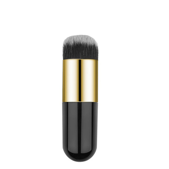 1pc Professional Chubby Pier Foundation Brush 5Color Makeup Brush