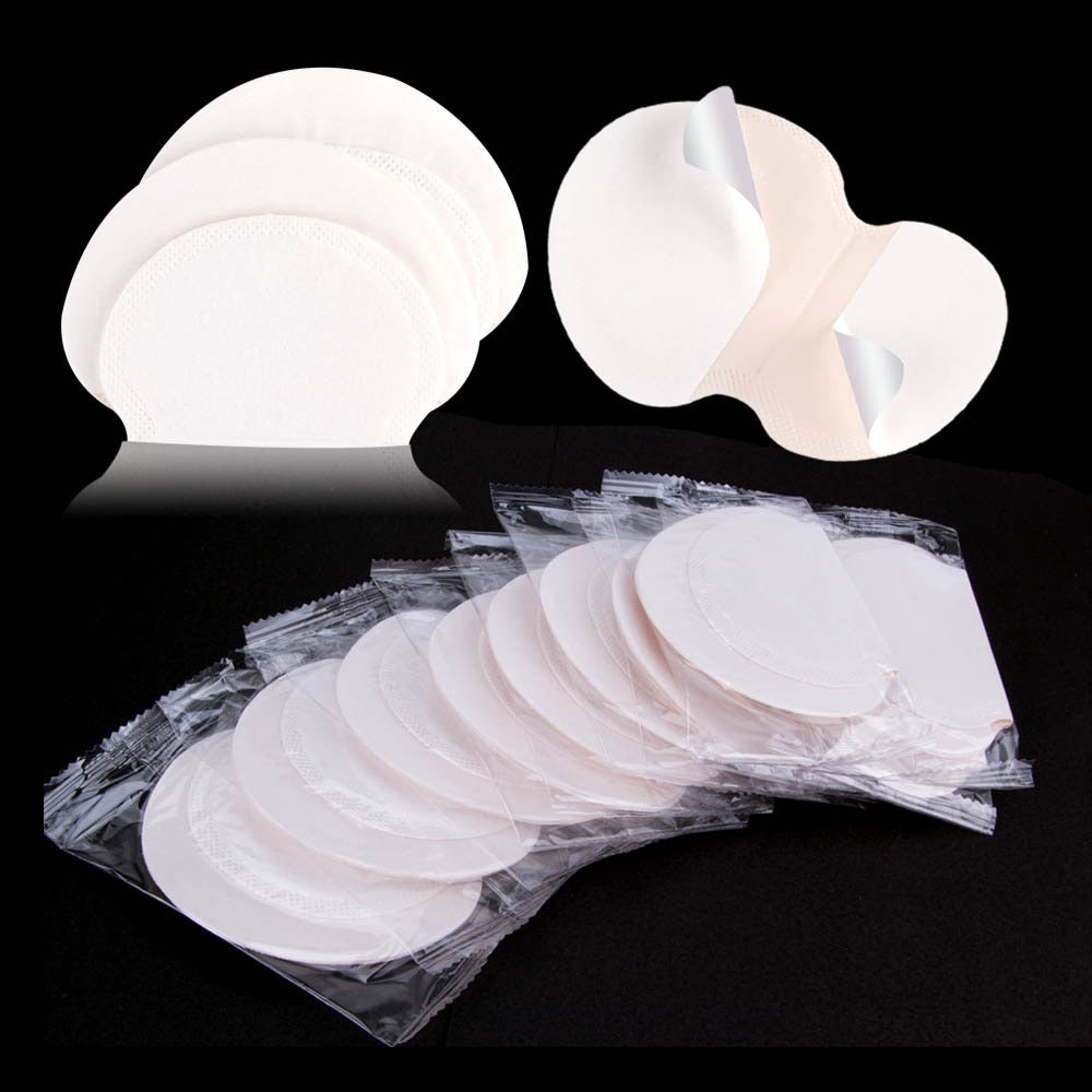 200pcs Underarm Ultrathin Absorbent Pads Summer Disposable Armpit Sweat Pad