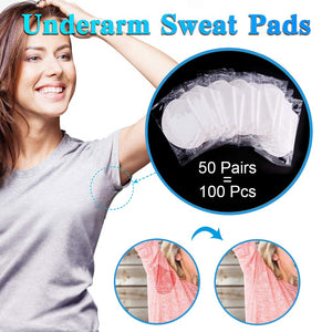 100/200/300/400pcs Underarm Sweat Pads