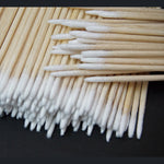 Load image into Gallery viewer, 100/300pcs Wood Cotton Swab
