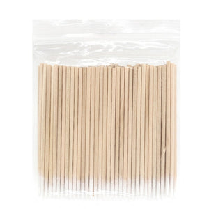 100/300pcs Wood Cotton Swab