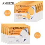 Load image into Gallery viewer, AMEIZII 2Pcs=1Pair 24K Gold Crystal Collagen Eye Mask Eye Patches
