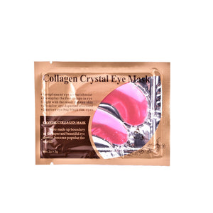 AMEIZII 2Pcs=1Pair 24K Gold Crystal Collagen Eye Mask Eye Patches