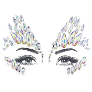 Glitter Face Jewelry Sticker Temporary Tattoo-Party Face Makeup stickers