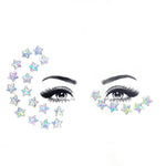 Load image into Gallery viewer, Glitter Face Jewelry Sticker Temporary Tattoo-Party Face Makeup stickers
