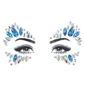 Glitter Face Jewelry Sticker Temporary Tattoo-Party Face Makeup stickers