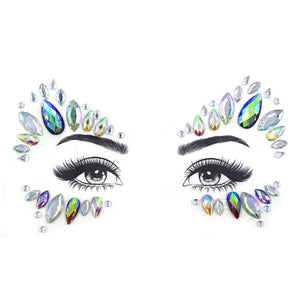 Glitter Face Jewelry Sticker Temporary Tattoo-Party Face Makeup stickers