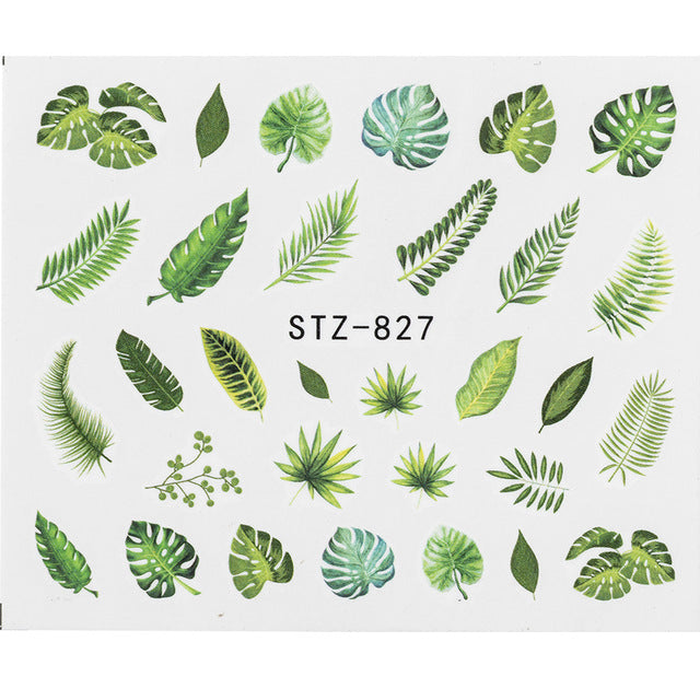 2020 New 1Pcs Water Nail Decal and Sticker