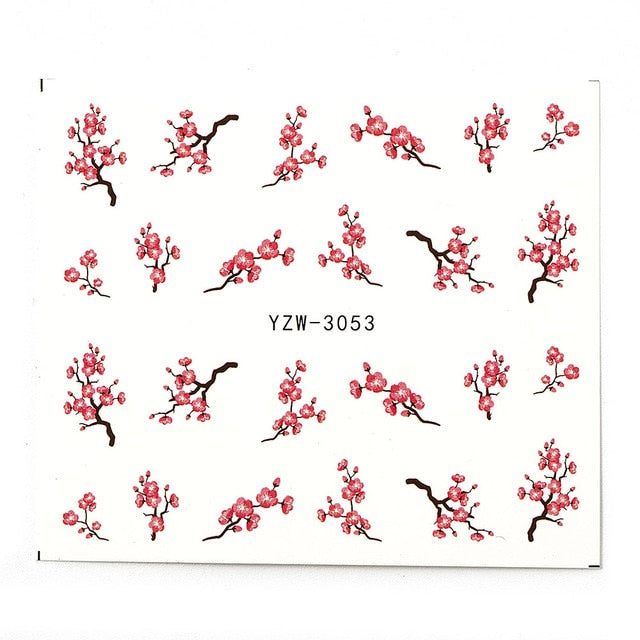 2020 New 1Pcs Water Nail Decal and Sticker