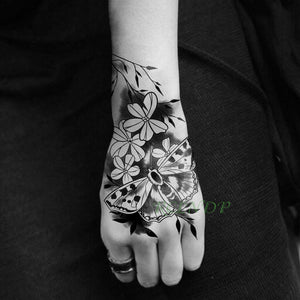 Waterproof Temporary Tattoo Sticker Flower Rose Fake Tatto