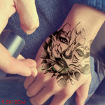 Load image into Gallery viewer, Waterproof Temporary Tattoo Sticker Flower Rose Fake Tatto
