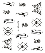 Load image into Gallery viewer, 3D Embossed Nail Sticker
