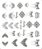 Load image into Gallery viewer, 3D Embossed Nail Sticker
