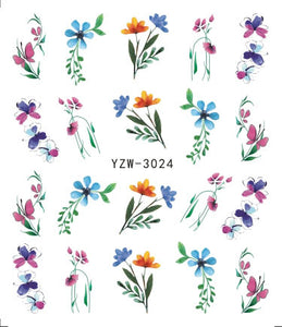3D Embossed Nail Sticker