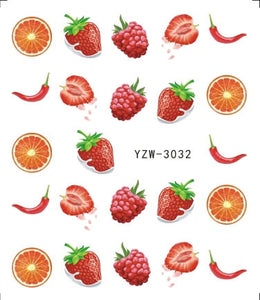 3D Embossed Nail Sticker