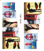 Load image into Gallery viewer, 3D Embossed Nail Sticker
