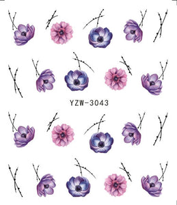 3D Embossed Nail Sticker