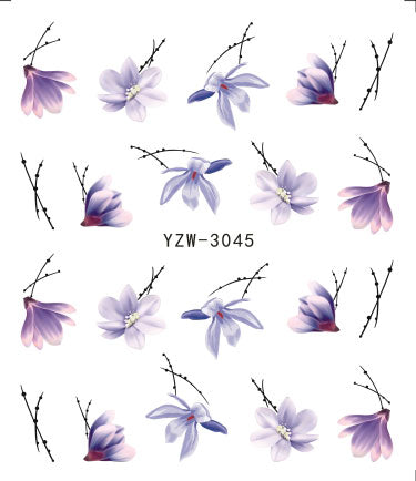 3D Embossed Nail Sticker