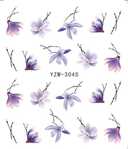 3D Embossed Nail Sticker