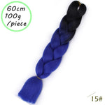 Load image into Gallery viewer, QUEEN BRAID 24 inch Pink Synthetic Crochet Hair Jumbo Braid Hair
