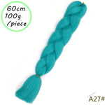 Load image into Gallery viewer, QUEEN BRAID 24 inch Pink Synthetic Crochet Hair Jumbo Braid Hair
