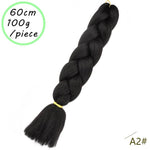 Load image into Gallery viewer, QUEEN BRAID 24 inch Pink Synthetic Crochet Hair Jumbo Braid Hair
