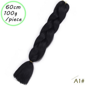 QUEEN BRAID 24 inch Pink Synthetic Crochet Hair Jumbo Braid Hair