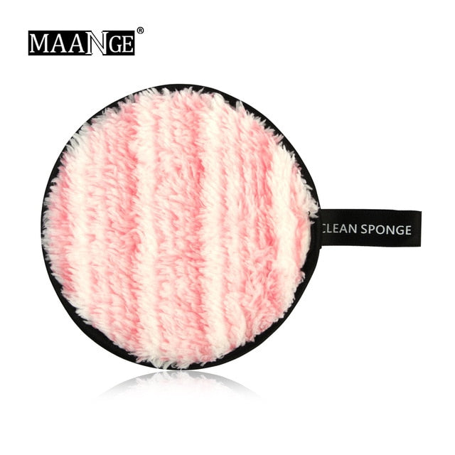 MAANGE 1Pcs Soft Makeup Removal Sponge Flutter Face Washing Cotton