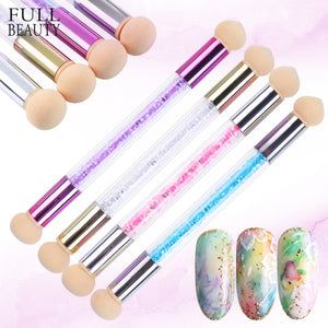 1pcs Double Head Gradient Nail Brushes