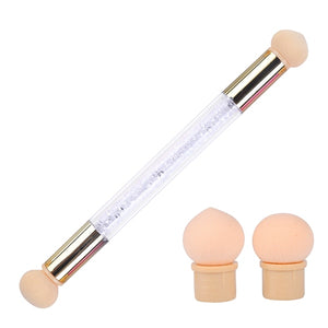 1pcs Double Head Gradient Nail Brushes