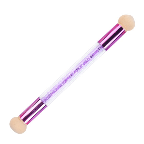 1pcs Double Head Gradient Nail Brushes