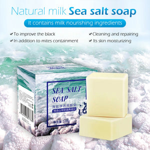 Sea Salt Soap whitening Moisturizing Wash Base Removal