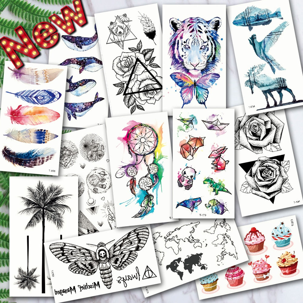 Waterproof Temporary Tattoos