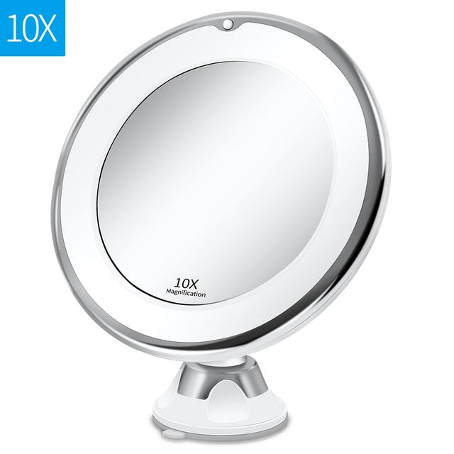 Makeup Vanity Mirror With 10X Lights LED Light