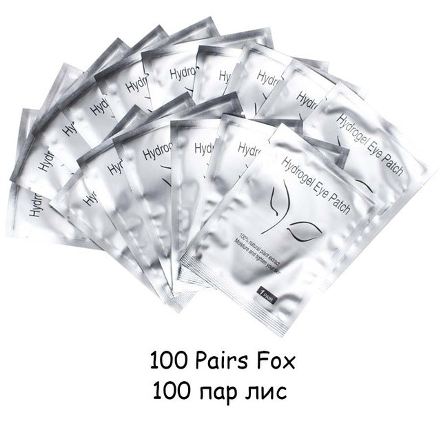 20/50/100 pairs Eyelash Extension Paper Patch Grafted Eye Stickers