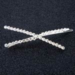 Load image into Gallery viewer, 1Pc Shining Letter Hairpins Crystal Shiny Rhinestones Letters Hair Clips Women
