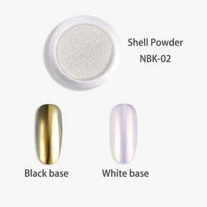 Nail Art Glitter Mirror Powder Sparkly Chrome Glitter Rub Pigment Powder