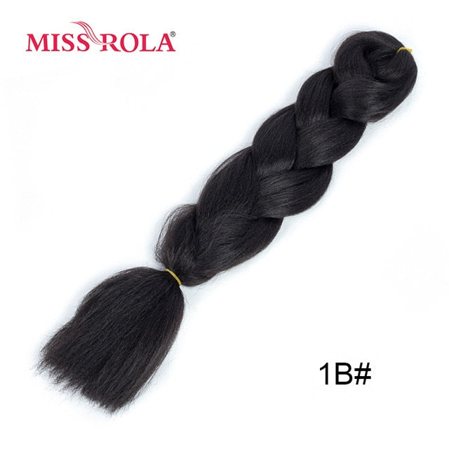 Miss Rola 100g 24 Inch Single Ombre Color Synthetic Hair