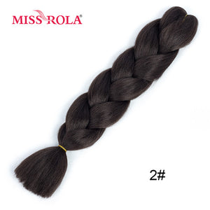 Miss Rola 100g 24 Inch Single Ombre Color Synthetic Hair